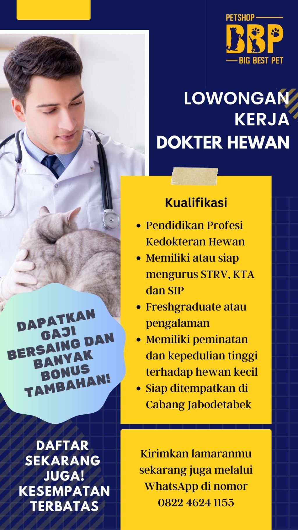 Lowongan Kerja: Big Best Pet