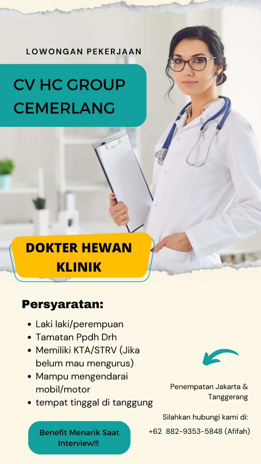 Lowongan Kerja: CV HC Group&nbsp;Cemerlang