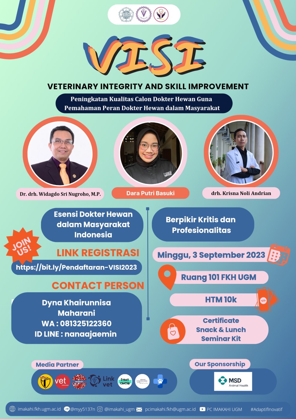 Seminar: VISI 2023 FKH UGM 2023