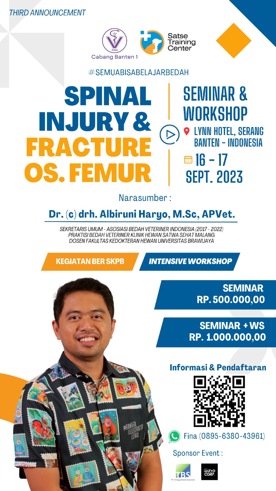Seminar & Workshop: Spinal Injury & Fracture Os. Femur